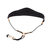 Maxbell Professional Sax Harness Saxophone Strap Padded for Alto Saxophone Black