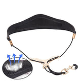 Maxbell Professional Sax Harness Saxophone Strap Padded for Alto Saxophone Black