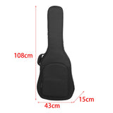 Maxbell Maxbell Guitar Case Backpack with Adjustable Shoulder Strap for Electric Guitar Black