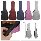 Maxbell Maxbell Guitar Case Backpack with Adjustable Shoulder Strap for Electric Guitar Black