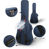 Maxbell Maxbell Guitar Case Backpack with Adjustable Shoulder Strap for Electric Guitar Blue
