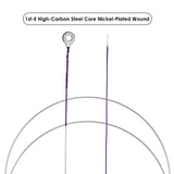 Maxbell 4Pcs Violin Wire Strings Accessories Set for Musical Instrument Accessories 4/4 3/4