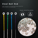 Maxbell 4Pcs Violin Wire Strings Accessories Set for Musical Instrument Accessories 4/4 3/4