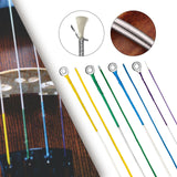 Maxbell 4Pcs Violin Wire Strings Accessories Set for Musical Instrument Accessories 4/4 3/4