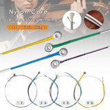 Maxbell 4Pcs Violin Wire Strings Accessories Set for Musical Instrument Accessories 4/4 3/4