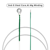 Maxbell 4 Pieces Violin Strings Wound Ball End for Musical Instrument 4/4 3/4