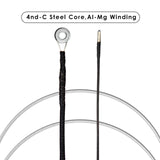 Maxbell Cello Wire Strings Fittings Accessories Set for Musical Instrument Adults 1/8