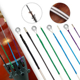 Maxbell Cello Wire Strings Fittings Accessories Set for Musical Instrument Adults 1/8
