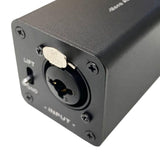 Maxbell Ground Loop Isolator with 3 Pin Input Output Portable for Home Stereo System