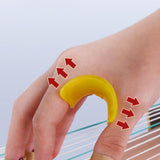 Maxbell Guzheng Hand Corrector Professional Musical Instrument for Kids Beginner L Yellow