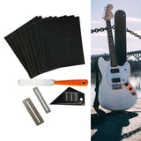 Maxbell Guitar Repairing Luthier Tools Set Fretboard Protector Sanding Polishing Set
