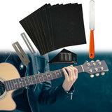 Maxbell Guitar Repairing Luthier Tools Set Fretboard Protector Sanding Polishing Set