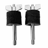 Maxbell Mini Cymbal Stacker Metal Screw for Drum Cymbal Percussion Solid Universal