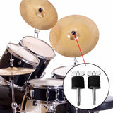 Maxbell Mini Cymbal Stacker Metal Screw for Drum Cymbal Percussion Solid Universal