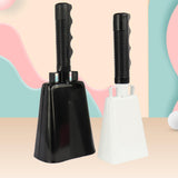 Maxbell Musical Handbell Percussion Handheld Noise Makers for Party Holiday Black