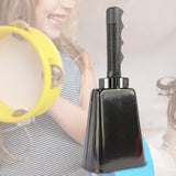 Maxbell Musical Handbell Percussion Handheld Noise Makers for Party Holiday Black
