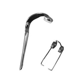 Maxbell Trumpet Key Spit Valve Repairing Part with Pad for Wind Instrument bent tail