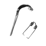 Maxbell Trumpet Key Spit Valve Repairing Part with Pad for Wind Instrument bent tail