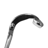 Maxbell Trumpet Key Spit Valve Repairing Part with Pad for Wind Instrument bent tail