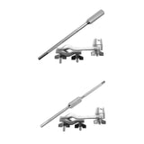 Maxbell Maxbell Drum Extension Clamps Set Adjustable Portable Mount Stand for Musical Parts