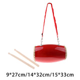 Maxbell Waist Drum Kids Early Learning Adult Waist Drums Durable Musical Gifts 9cmx27cm