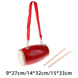 Maxbell Waist Drum Kids Early Learning Adult Waist Drums Durable Musical Gifts 9cmx27cm