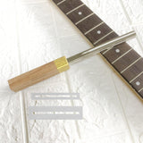 Maxbell Maxbell Guitar Fret Crowning File with Neck Protection Sheets for Ukulele Banjo