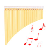 Maxbell Maxbell Panpipe C Key Woodwind Musical Instrument Easy to Play Resin for Beginner