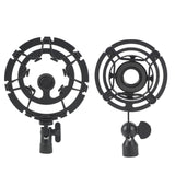 Maxbell Maxbell Mic Shock Mount Holder Mic Holder Clip for Home Condenser Mic Stage 16.4cmx11.9cm