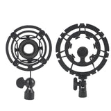 Maxbell Maxbell Mic Shock Mount Holder Mic Holder Clip for Home Condenser Mic Stage 16.4cmx11.9cm
