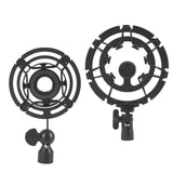 Maxbell Maxbell Mic Shock Mount Holder Mic Holder Clip for Home Condenser Mic Stage 16.4cmx11.9cm