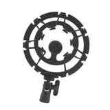 Maxbell Maxbell Mic Shock Mount Holder Mic Holder Clip for Home Condenser Mic Stage 16.4cmx11.9cm