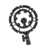 Maxbell Maxbell Mic Shock Mount Holder Mic Holder Clip for Home Condenser Mic Stage 16.4cmx11.9cm