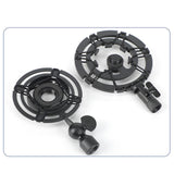 Maxbell Maxbell Mic Shock Mount Holder Mic Holder Clip for Home Condenser Mic Stage 16.4cmx11.9cm