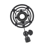 Maxbell Maxbell Mic Shock Mount Holder Mic Holder Clip for Home Condenser Mic Stage 16.2cmx10cm