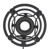 Maxbell Maxbell Mic Shock Mount Holder Mic Holder Clip for Home Condenser Mic Stage 16.2cmx10cm
