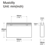 Maxbell Guitar Fret Press Caul Professional Luthier Tools Durable for Fingerboard