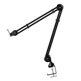 Maxbell Mount Arm Stand 360 Degree Rotary Flexible for Stage Performance Concert 52cmx52cm