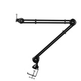 Maxbell Mount Arm Stand 360 Degree Rotary Flexible for Stage Performance Concert 52cmx52cm