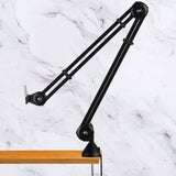 Maxbell Mount Arm Stand 360 Degree Rotary Flexible for Stage Performance Concert 52cmx52cm