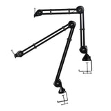 Maxbell Mount Arm Stand 360 Degree Rotary Flexible for Stage Performance Concert 52cmx52cm