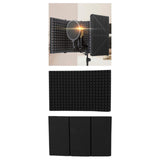 Maxbell Mic Isolation Shield Studio Recording Easy to Install for Broadcasting 3 Panels