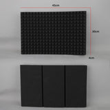 Maxbell Mic Isolation Shield Studio Recording Easy to Install for Broadcasting 3 Panels