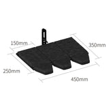Maxbell Studio Microphone Isolation Shield Portable 3 Panels for Recording Podcasts