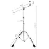 Maxbell Cymbal Stand Adjustable Foldable Heavy Weight Universal Double Braced Legs