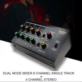 Maxbell Professional Audio Mixer Small Mixer Compact Portable for Stage