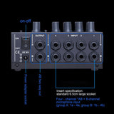 Maxbell Professional Audio Mixer Small Mixer Compact Portable for Stage