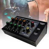 Maxbell Professional Audio Mixer Small Mixer Compact Portable for Stage
