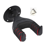Maxbell Guitar Wall Rack Automatic Locking Stand Adjustable Hook for Instrument