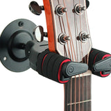 Maxbell Guitar Wall Rack Automatic Locking Stand Adjustable Hook for Instrument